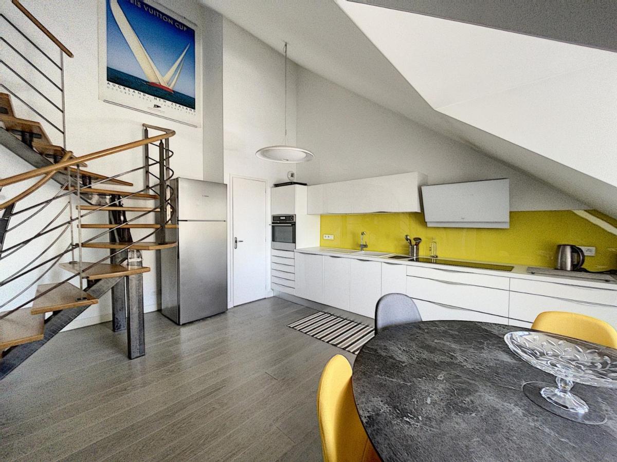 Duplex De Standing En Centre-Ville Avec Parking, Proche Port Et Plage - Fr-1-361-377 Granville Exterior foto
