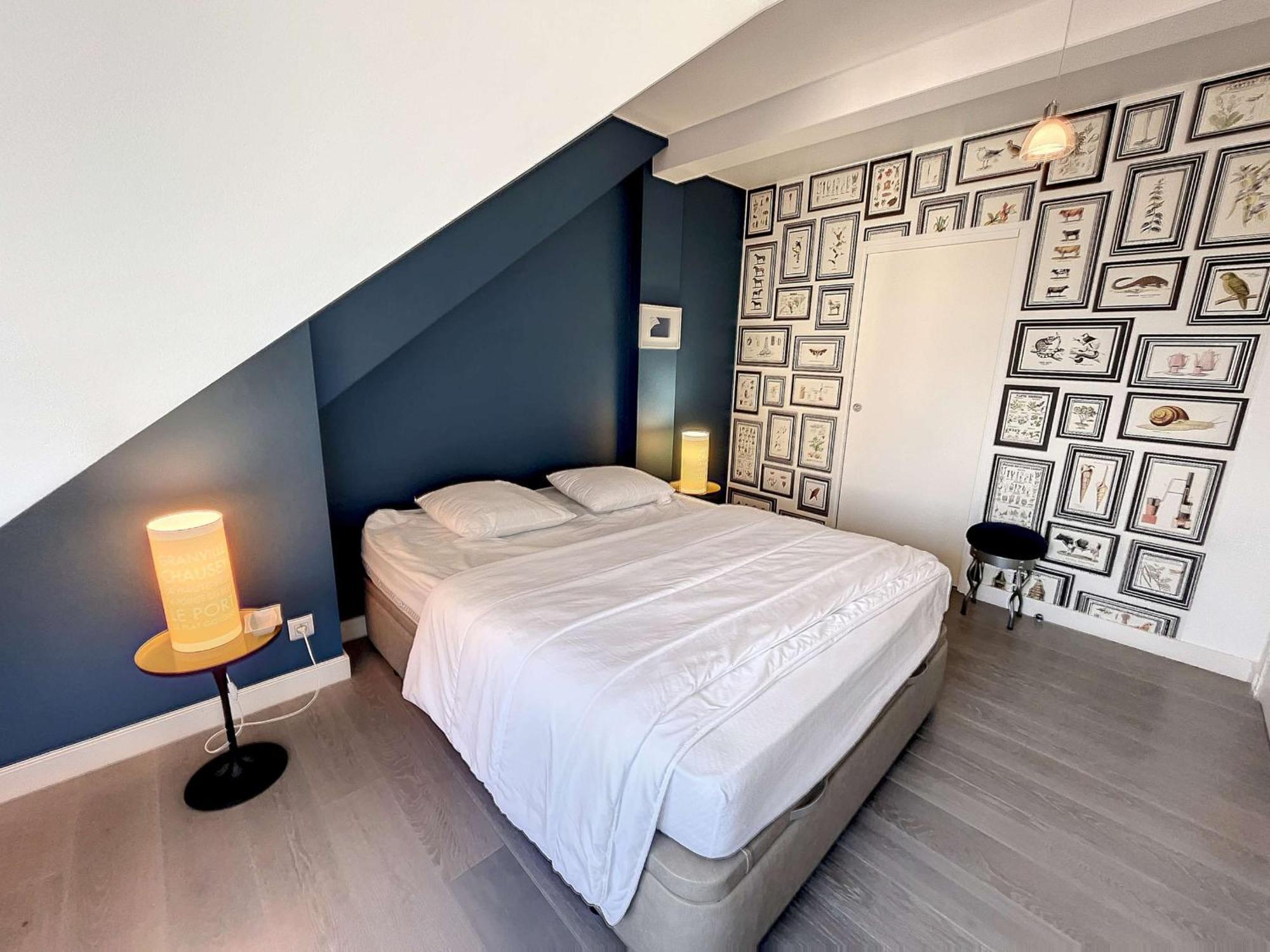 Duplex De Standing En Centre-Ville Avec Parking, Proche Port Et Plage - Fr-1-361-377 Granville Exterior foto